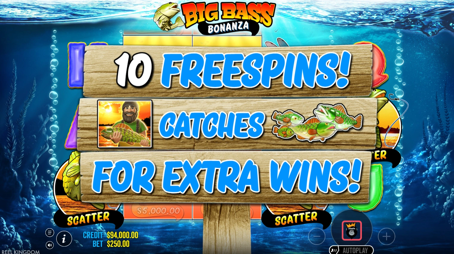 Big Bass Bonanza free spins